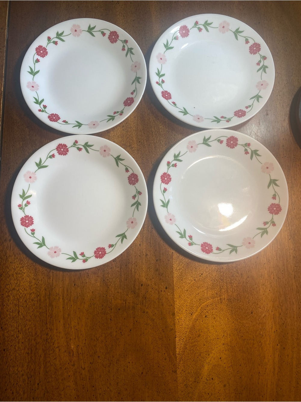 Corelle Spring Pink 6.75” Plates